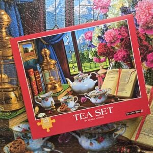 Willow Creek Press Tea Set 1000 Piece Puzzle